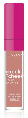 Claresa Cheek2Cheek Róż w płynie 01 Tea Rose 6.5 g