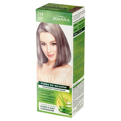 Joanna Naturia Color Farba do włosów nr 214-gołębi popiel  150g