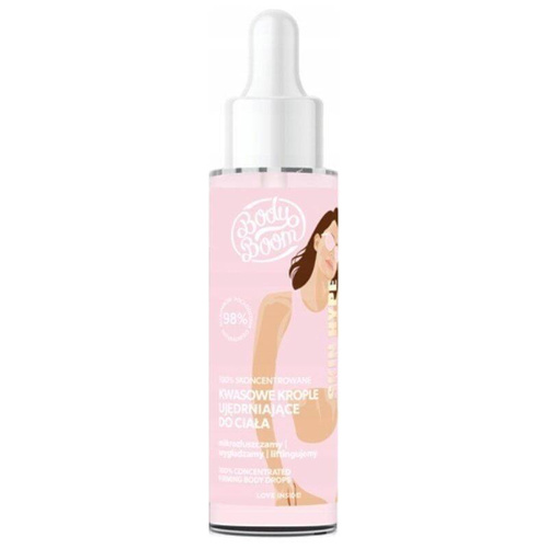 BODY BOOM 100% skoncentrowane kwasowe krople ujędrniające do ciała 100ml