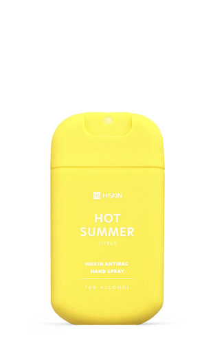 HISKIN Hot Summer Spray do dezynfekcji rąk Citrus 30 ml