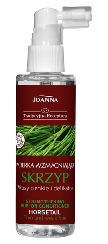 JOANNA Tradycyjna Receptura Wcierka wzmacniająca Skrzyp - włosy cienkie i delikatne 100 ml