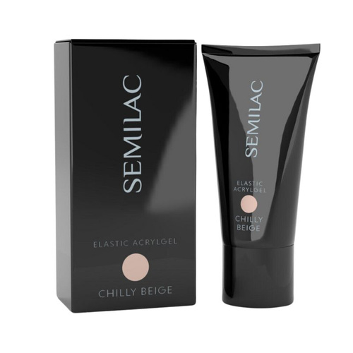 SEMILAC Akrylożel Elastic Acrylgel Chilly Beige 30g