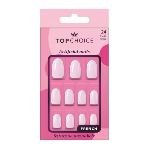TOP CHOICE Sztuczne paznokcie 78422