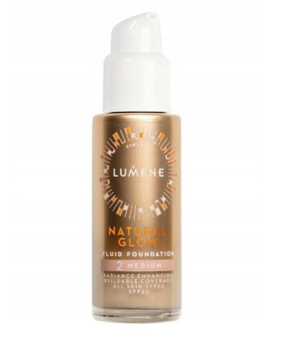 Lumene Natural Glow - Podkład Rozświetlający SPF 20, 30 ml