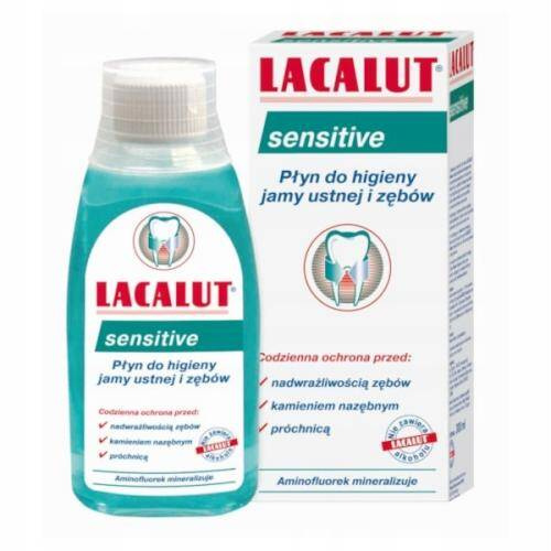 Lacalut Płyn do płukania ust Sensitive 300ml