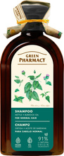 Green Pharmacy Szampon Normalizujący z Pokrzywą i Olejem Łopianowym 350 ml