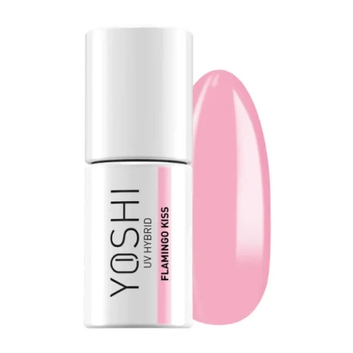 Yoshi lakier hybrydowy 827 Flamingo Kiss 6ml