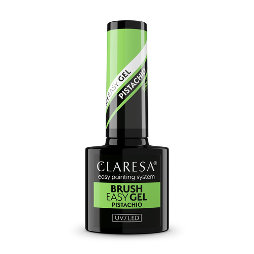 CLARESA Żel do paznokci Brush Easy Gel - Pistachio 5 g