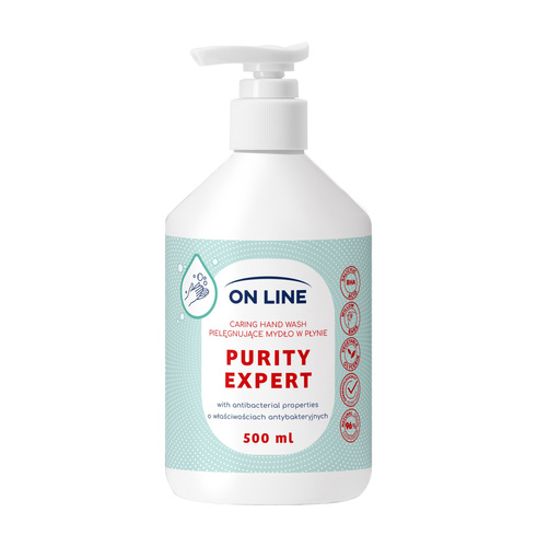 Hipoalergiczne mydło w płynie Alantoina & Gliceryna 500 ml - ON LINE