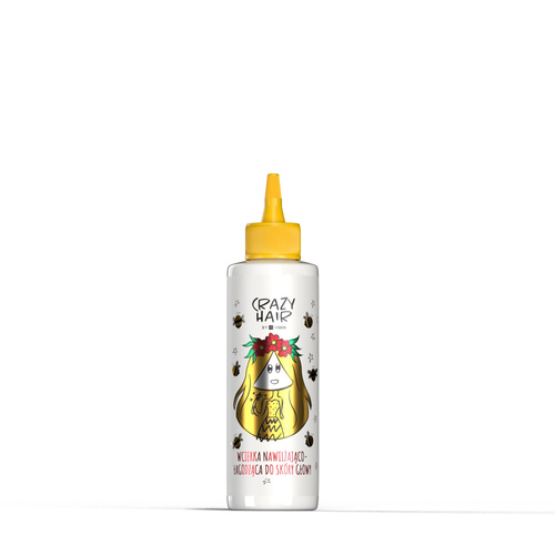 Hiskin Crazy Hair Wcierka Nawilżająco Łagodząca do Skóry Głowy z Miodem 100 ml