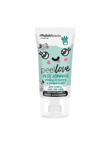 Floslek PeelLove Peeling do twarzy z kwasami AHA Aloe Gommage  75ml