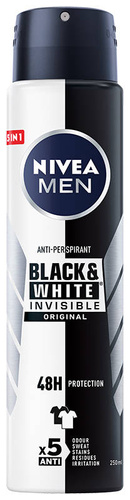 Nivea Dezodorant INVISIBLE ORIGINAL  spray męski  250ml