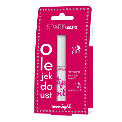 FLOSLEK Olejek do ust Moonlight 5,5 g - Nawilżający Błyszczyk do Ust