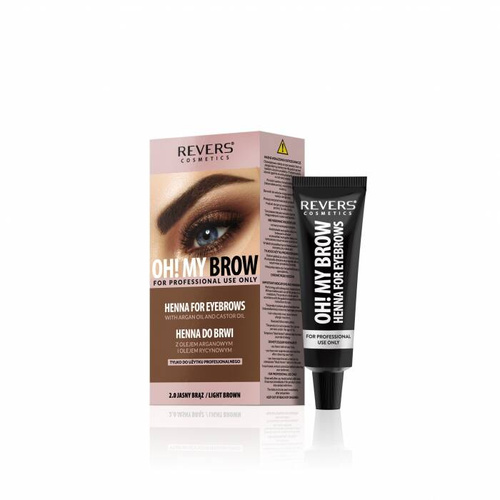REVERS Henna Kremowa do Brwi OH!MY BROW J. Brąz