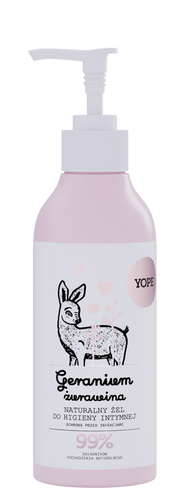 Yope Żel do Higieny Intymnej Geranium Żurawina 300 ml