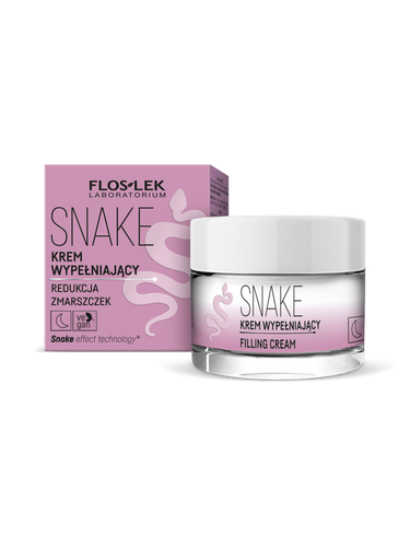Floslek Snake Krem wypełniający - redukcja zmarszczek na noc 50ml