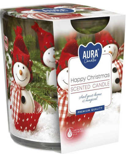 Aura Świeca zapachowa Happy Christmas SN72S-25