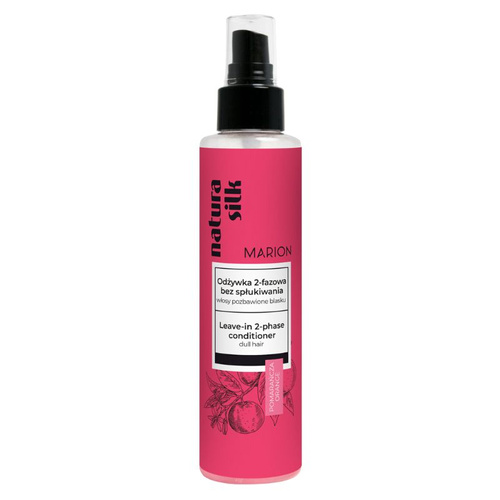 MARION NATURA SILK Odżywka 2-fazowa, włosy pozbawione blasku, pomarańcza 150ml