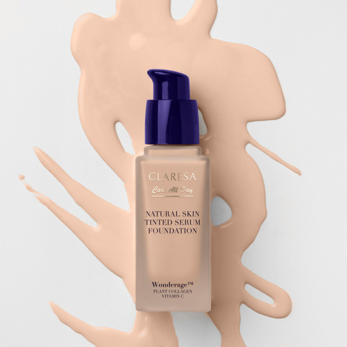 CLARESA Care All Day Natural Skin Tinted Serum Foundation 1N Light Neutral - Podkład-serum 32 ml