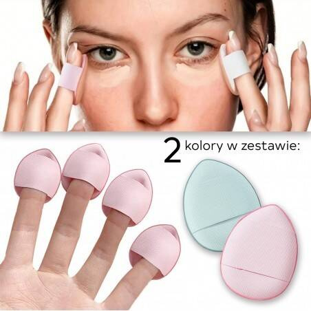 ECarla Gąbeczka na palec do makijażu 2 szt GB08