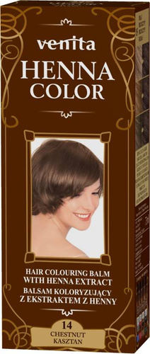 VENITA Henna Color Balsam koloryzujący z ekstraktem z Henny - 14 Kasztan