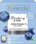 Blueberry C-TOX || Krem-pianka do twarzy nawilżająco-rozświetlający na dzień i noc