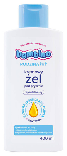 Bambino Rodzina Mydło pod prysznic hipoalergiczne  400ml