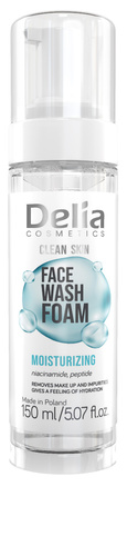 Delia Clean Skin Pianka Nawilżająco-Normalizująca 150 ml