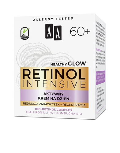 AA RETINOL INTENSIVE 60+ Kuracja rewitalizująca aktywny krem na dzień 50 ml