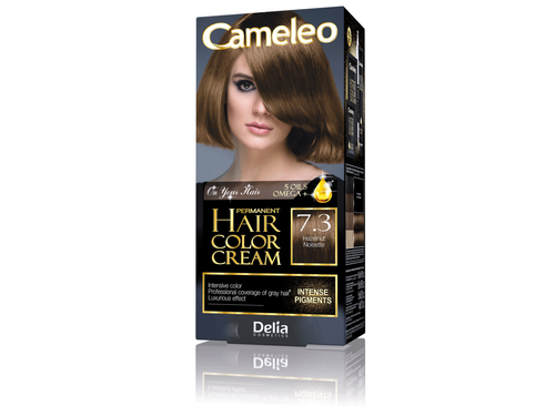 Delia Cosmetics Cameleo HCC Farba permanentna Omega+ nr 7.3 Hazelnut