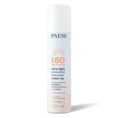 PAESE Mgiełka ochronna na makijaż SPF50 75ml