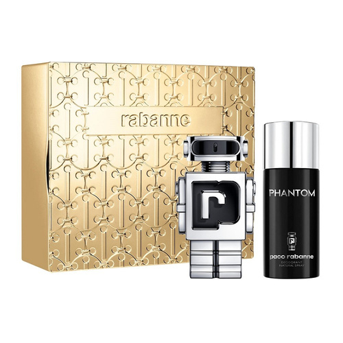 PACO RABANNE Phantom Zestaw prezentowy dla mężczyzn (Woda toaletowa 100ml + Dezodorant 150ml)