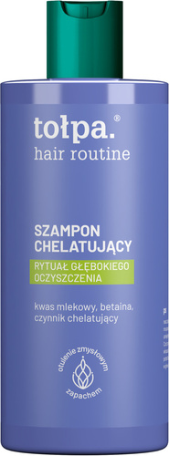 TOŁPA Hair Routine Szampon Chelatujący Oczyszczający do Włosów 300 ml