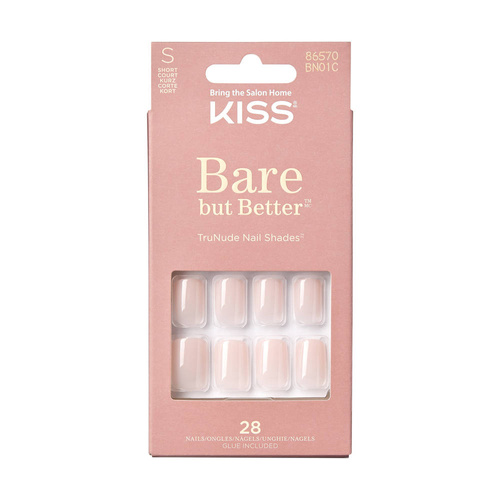 KISS Sztuczne Paznokcie Bare But Better - Trunude