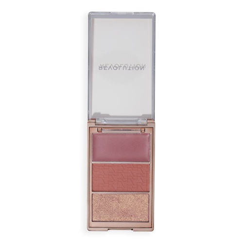 REVOLUTION Blush Icon Palette Aura Points Rose