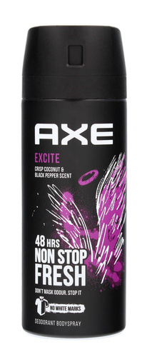 Axe Dezodorant w sprayu Excite 150 ml new