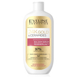 EVELINE 24K Gold & Ceramides Skoncentrowany Balsam-serum regenerujący 3w1 400 ml
