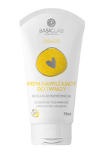BasicLab Famillias Krem Nawilżający do Twarzy Bogata Konsystencja 75 ml