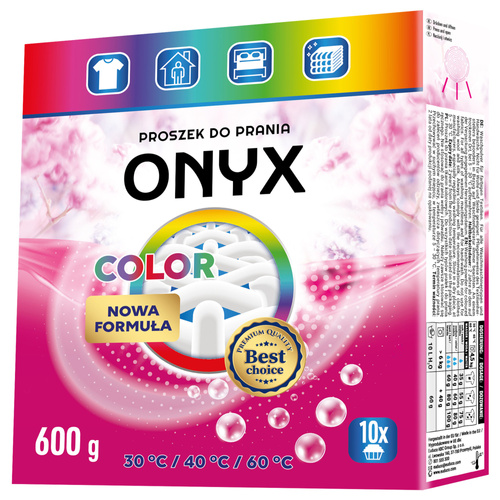 ONYX Proszek do prania Color 600g - 10 prań