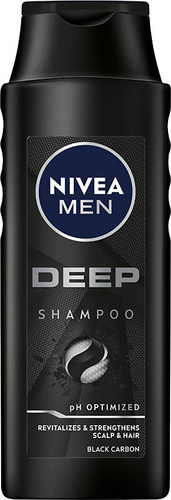 NIVEA Men Szampon do włosów DEEP rewitalizujący  400ml