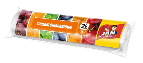 Sarantis Jan Niezbędny Torebki śniadaniowe 2L -250szt