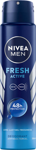 NIVEA Men Dezodorant męski w sprayu Fresh Active 250ml