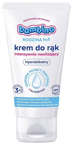 Bambino Rodzina Krem do rąk intensywnie nawilżający  75ml