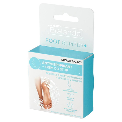 BIELENDA Foot Remedy + Antyperspirant-Krem do stóp - odświeżający 50ml