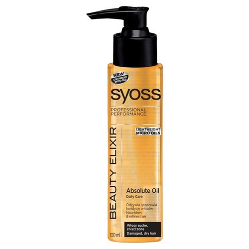 Schwarzkopf Syoss Eliksir Piękności z Olejkiem Absolutnym  100ml