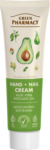 Green Pharmacy Krem do rąk i paznokci Aloes & Olej Awokado 100 ml