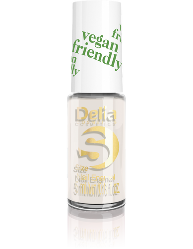 Delia Cosmetics Vegan Friendly Emalia do paznokci Size S nr 204 Honey Pink  5ml