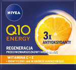 NIVEA Q10 Energy Przeciwzmarszczkowy Krem na Noc Regeneracja 3x Antyoksydanty 50 ml