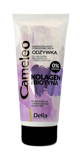 Delia Cosmetics Cameleo Kolagen i Biotyna Odżywka wzmacniająco-odbudowująca  200ml