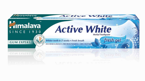 Himalaya Herbals Pasta-żel do zębów Active White  75ml